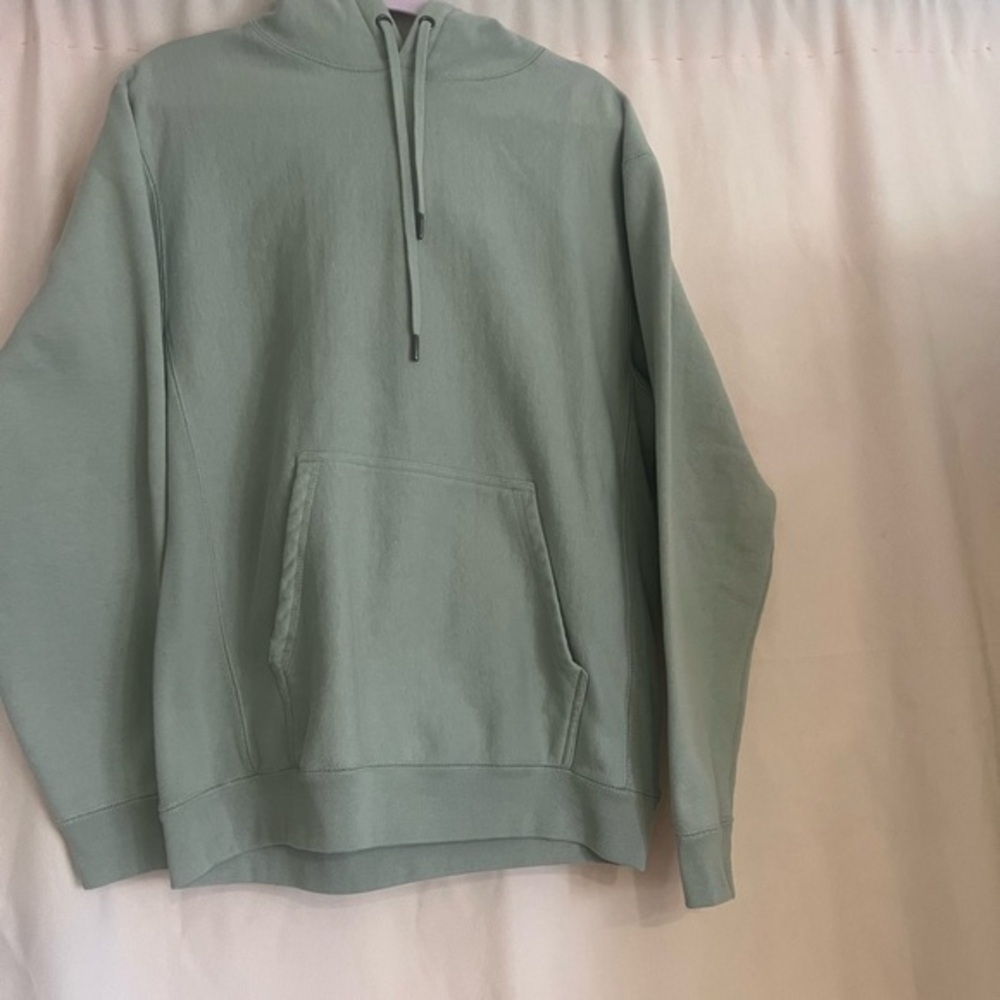 Maison Green Half-Zip Sweater Relaxed Fit